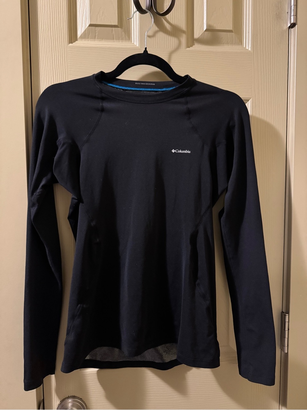 Columbia Black Long-Sleeve Size Small Omni Heat